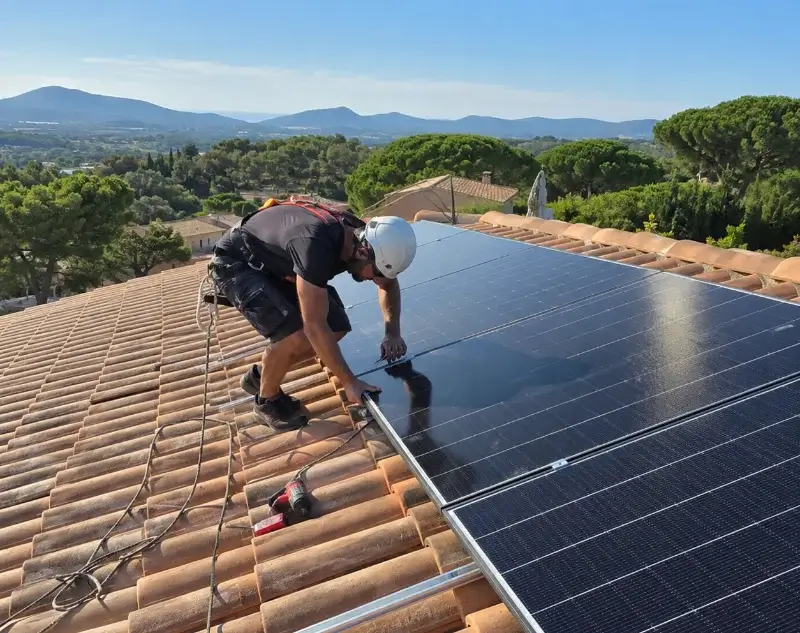 Installateur panneaux solaires Puyravault — pose photovoltaïque sur toiture